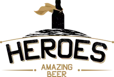 Heroes-Logo Heroes Beer Zwart 01